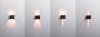 Celes Coastal Polycarbonate Black Square Up & Down Wall Light